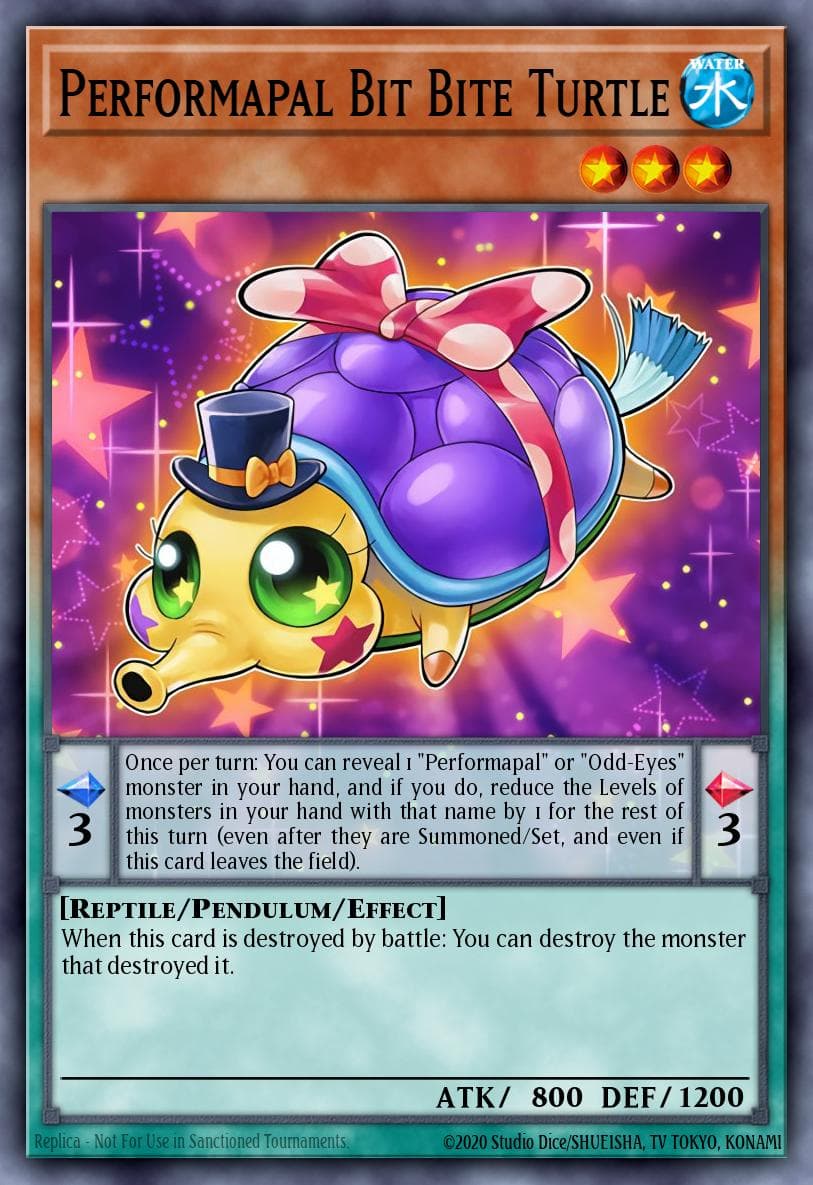 Carte Yu-Gi-Oh! Performapal Bit Bite Turtle #005 — Breakers of Shadow