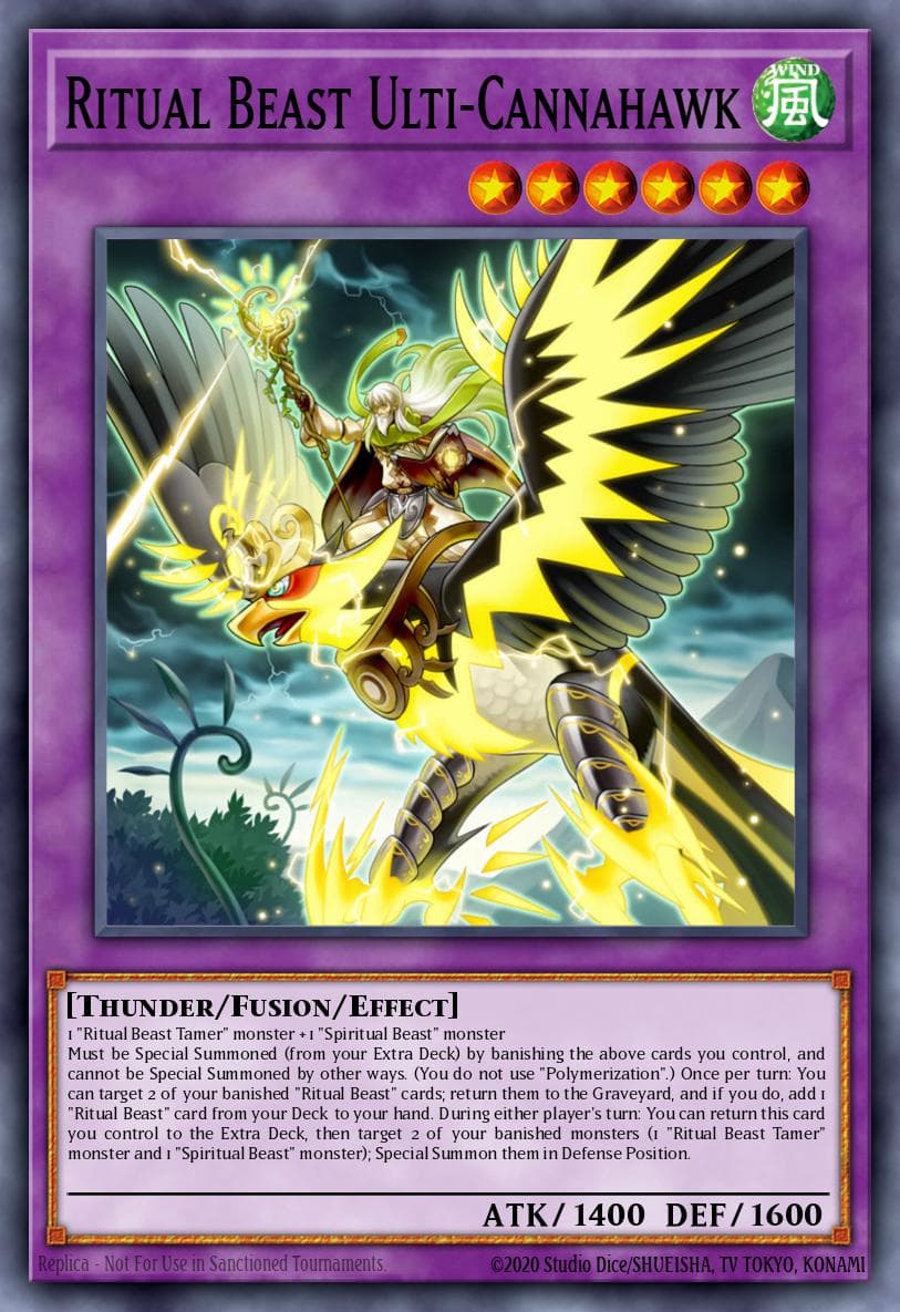 Carte Yu-Gi-Oh! Ritual Beast Ulti-Cannahawk #084 — Battles of Legend: Terminal Revenge