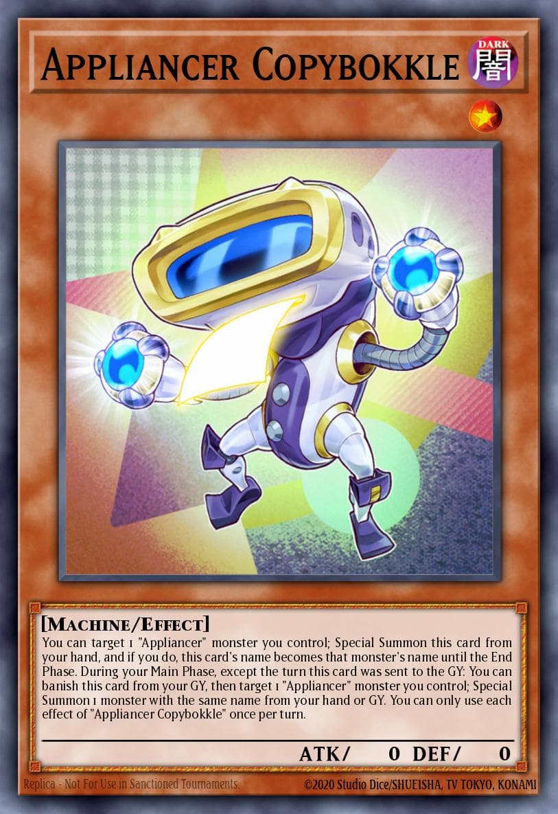Carte Yu-Gi-Oh! Appliancer Copybokkle #037 — Battles of Legend: Armageddon
