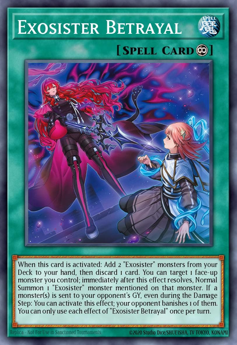 Carte Yu-Gi-Oh! Exosister Betrayal #066 — Burst Protocol