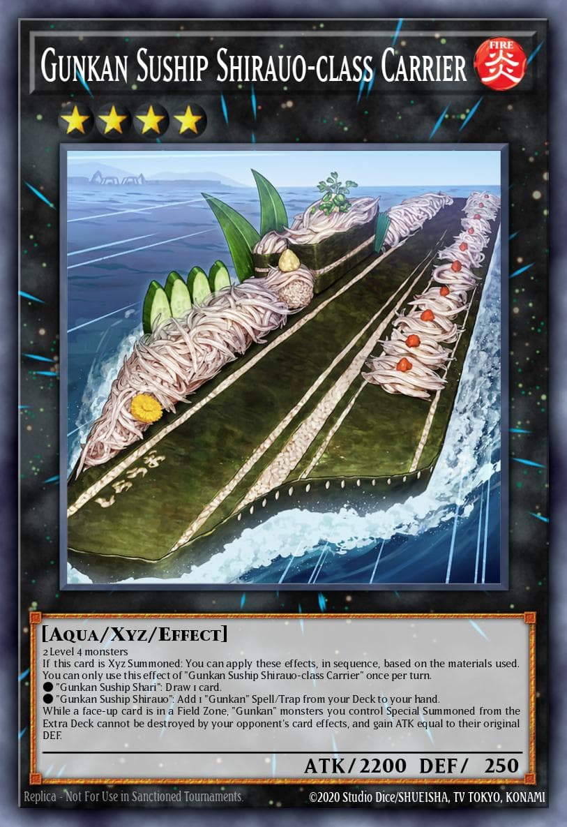 Carte Yu-Gi-Oh! Gunkan Suship Shirauo-class Carrier #049 — Burst of Destiny