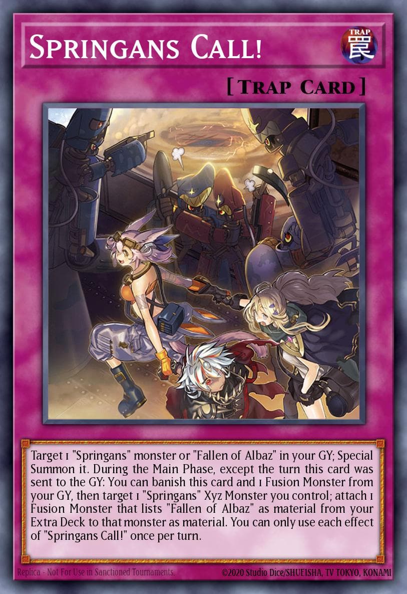 Carte Yu-Gi-Oh! Springans Call! #068 — Blazing Vortex
