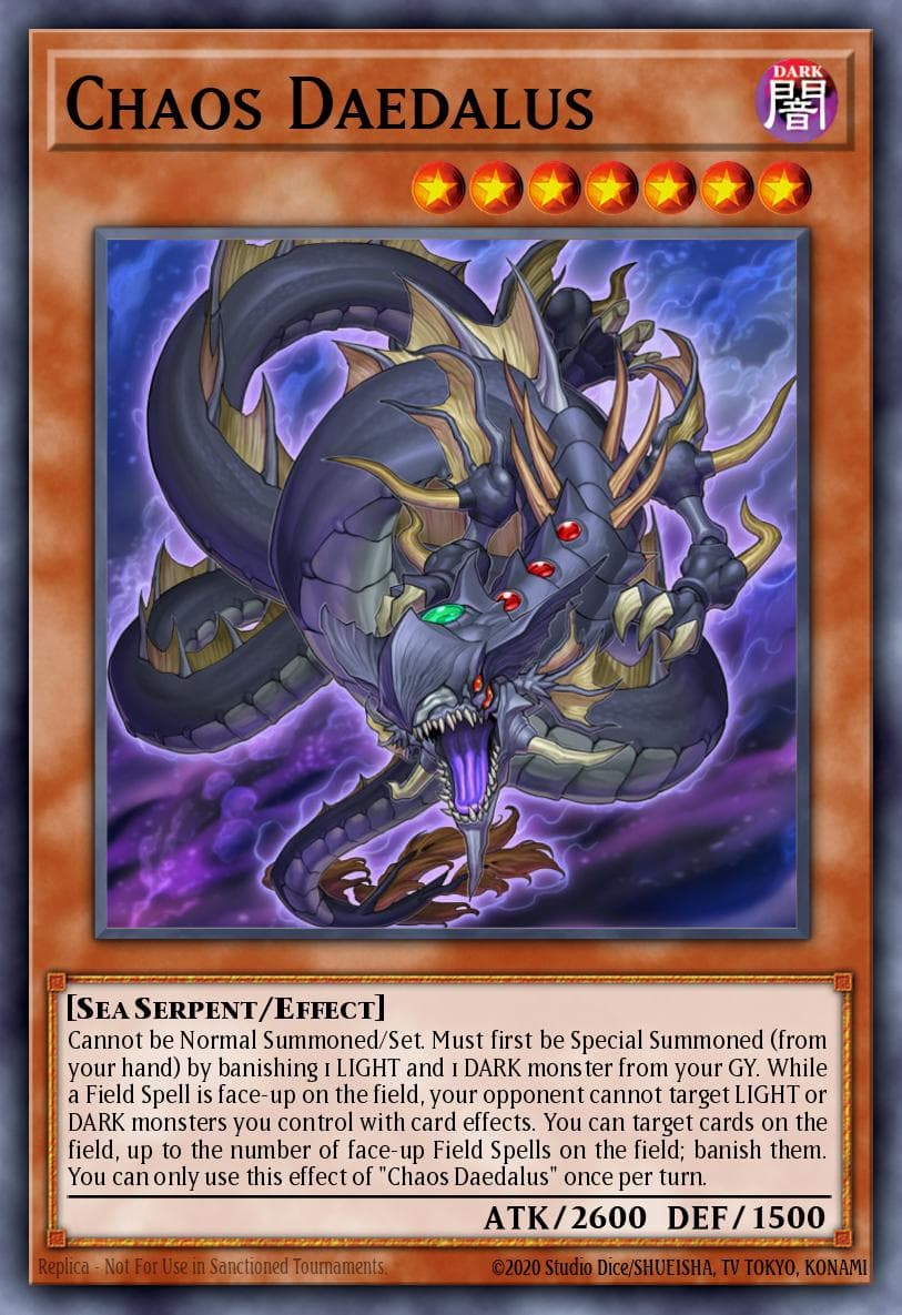 Carte Yu-Gi-Oh! Chaos Daedalus #071 — Battles of Legend: Crystal Revenge