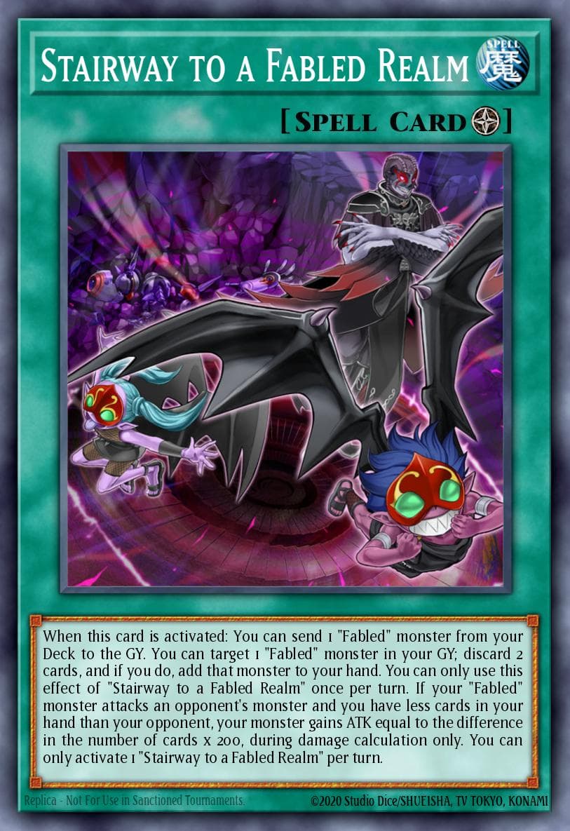 Carte Yu-Gi-Oh! Stairway to a Fabled Realm #060 — Blazing Vortex