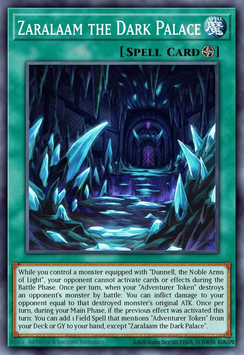 Carte Yu-Gi-Oh! Zaralaam the Dark Palace #096 — Battles of Legend: Monstrous Revenge