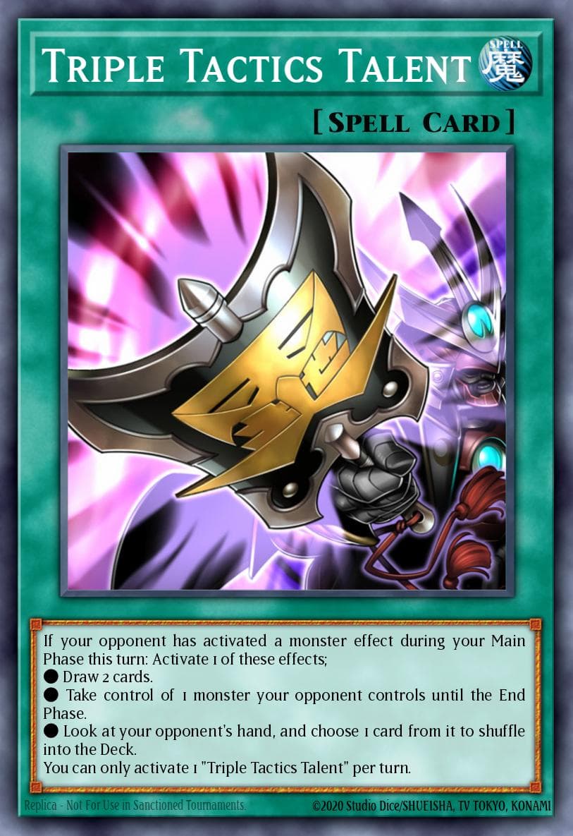 Carte Yu-Gi-Oh! Triple Tactics Talent #170 — Battles of Legend: Monster Mayhem