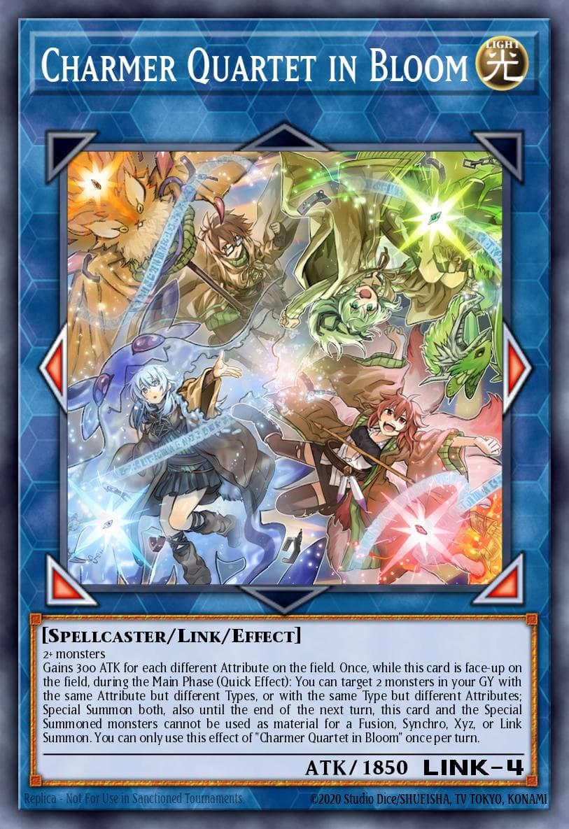 Carte Yu-Gi-Oh! Charmer Quartet in Bloom #050 — Blazing Dominion
