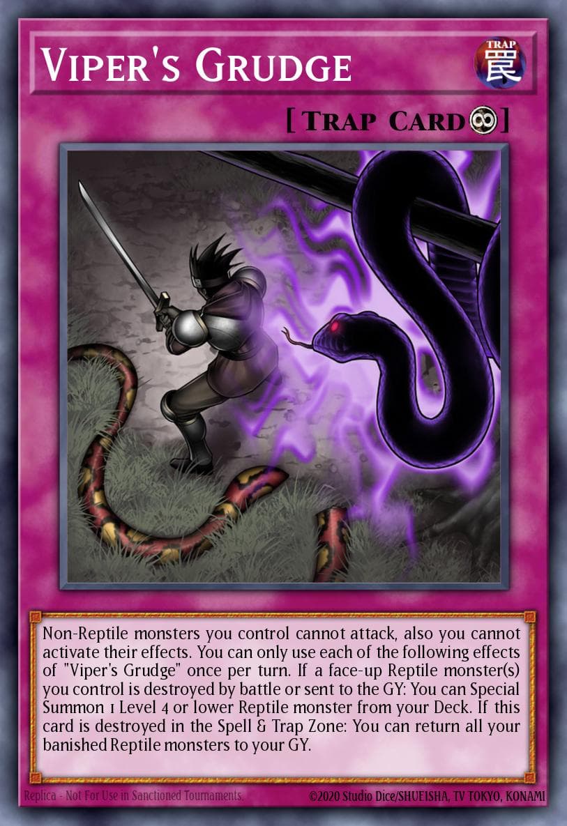 Carte Yu-Gi-Oh! Viper's Grudge #022 — Battles of Legend: Monstrous Revenge