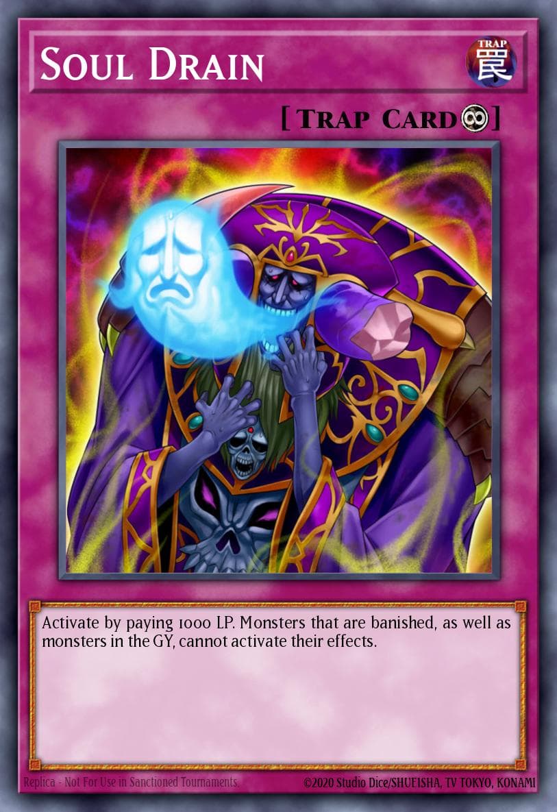 Carte Yu-Gi-Oh! Soul Drain #013 — Astral Pack Four