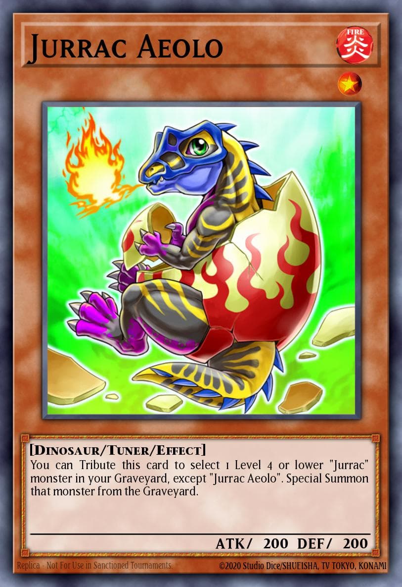 Carte Yu-Gi-Oh! Jurrac Aeolo #106 — Battles of Legend: Monster Mayhem