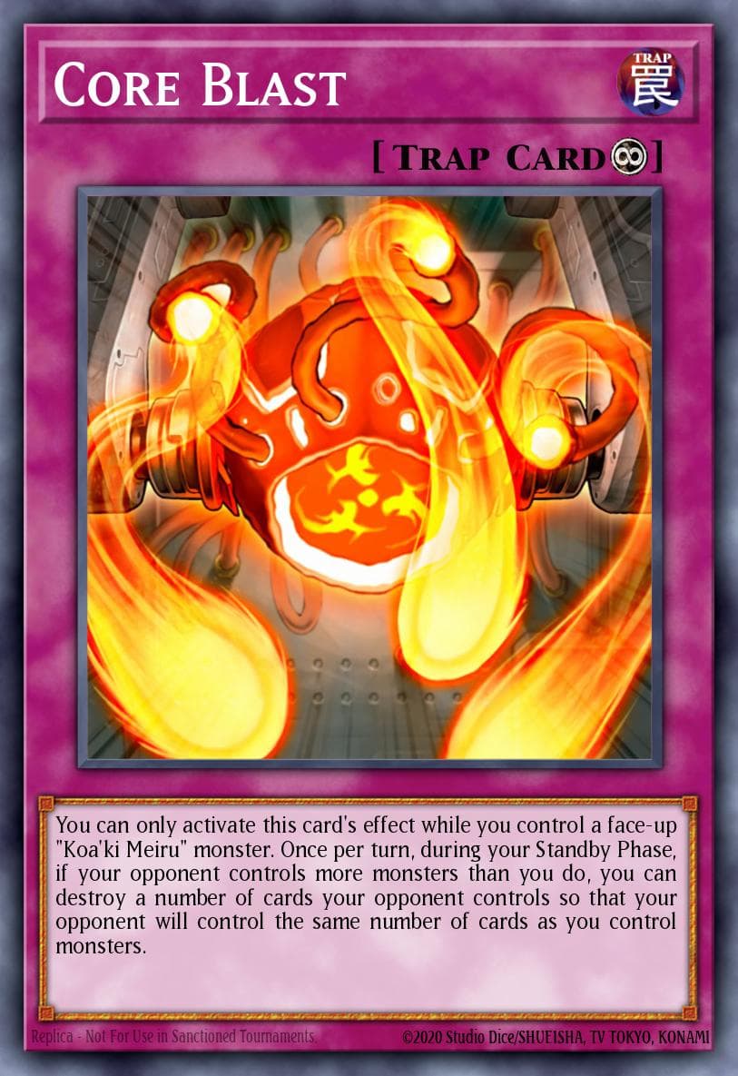 Carte Yu-Gi-Oh! Core Blast #072 — Absolute Powerforce