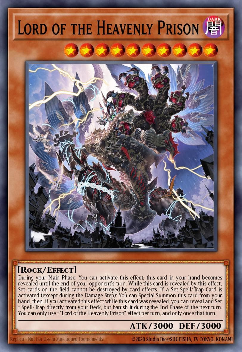 Carte Yu-Gi-Oh! Lord of the Heavenly Prison #030 — Burst of Destiny