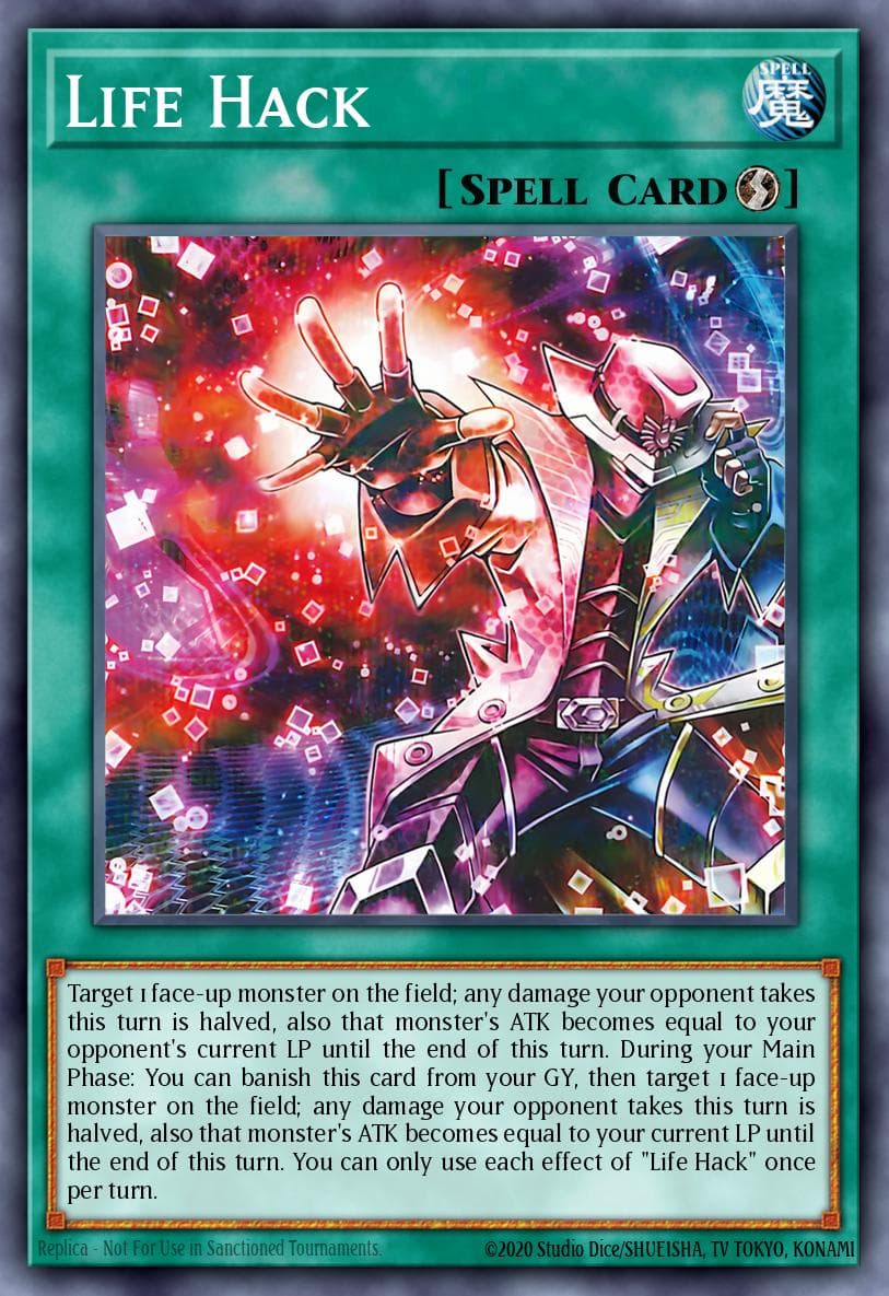 Carte Yu-Gi-Oh! Life Hack #041 — Battles of Legend: Terminal Revenge
