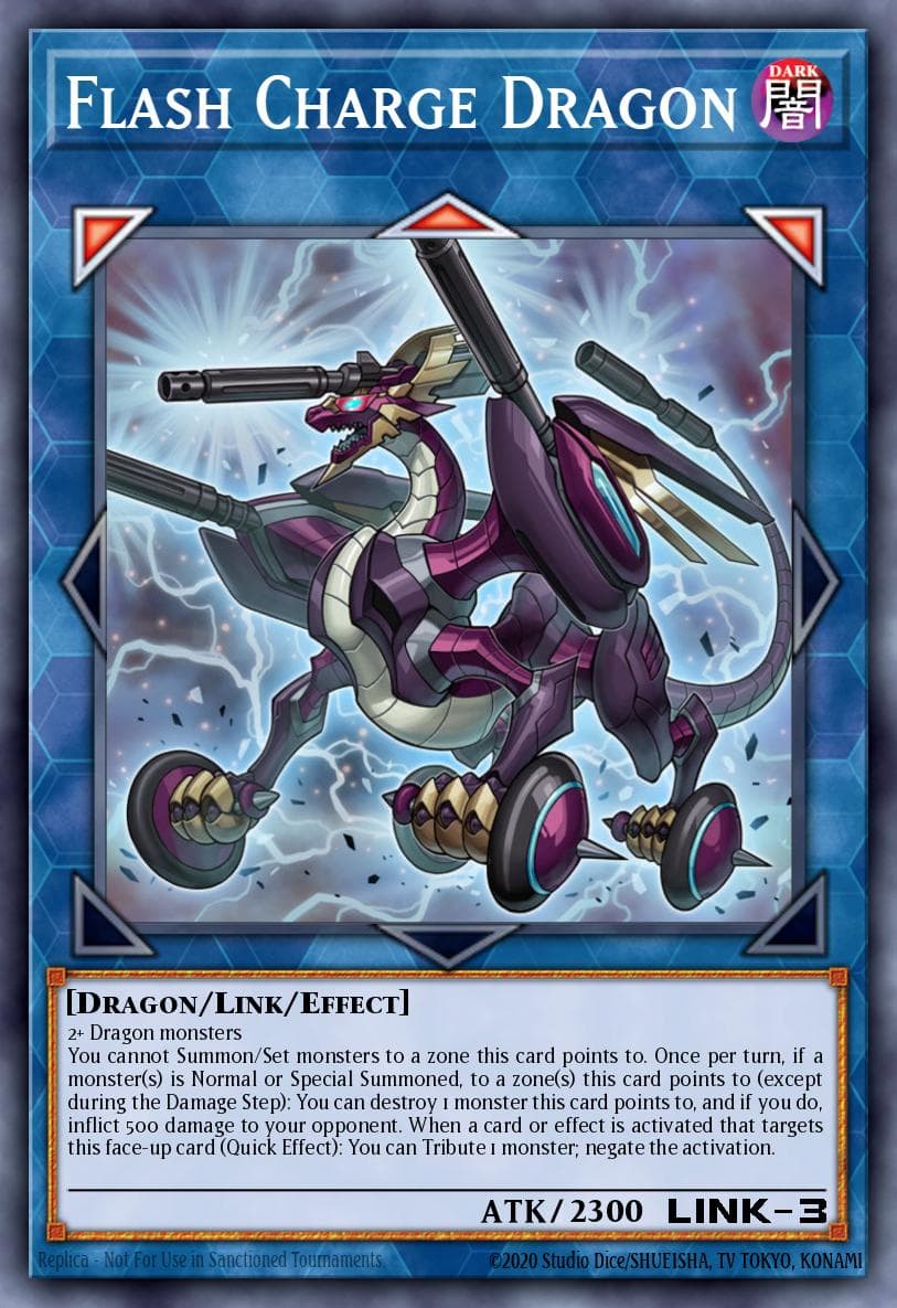 Carte Yu-Gi-Oh! Flash Charge Dragon #045 — Battles of Legend: Relentless Revenge