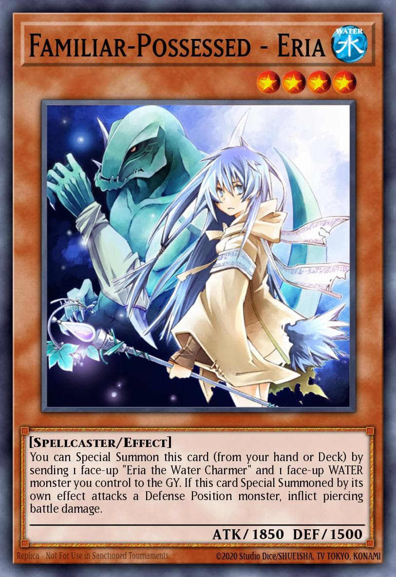 Carte Yu-Gi-Oh! Familiar-Possessed - Eria #005 — THE CHRONICLES DECK: Spirit Charmers (All-Foil Edition)