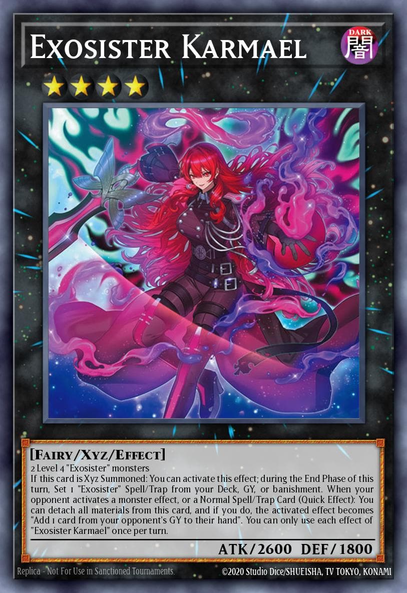Carte Yu-Gi-Oh! Exosister Karmael #044 — Burst Protocol
