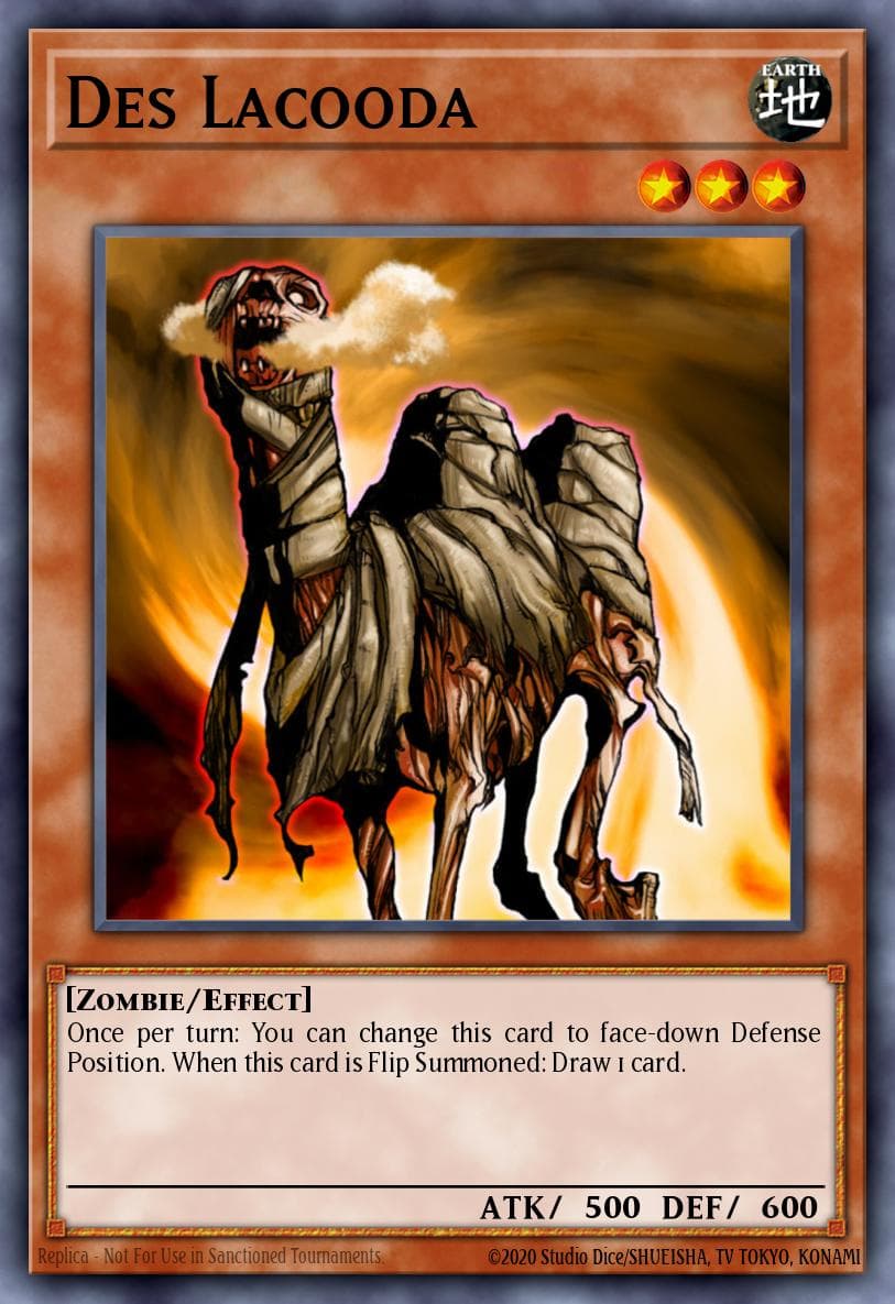 Carte Yu-Gi-Oh! Des Lacooda #018 — Astral Pack Three