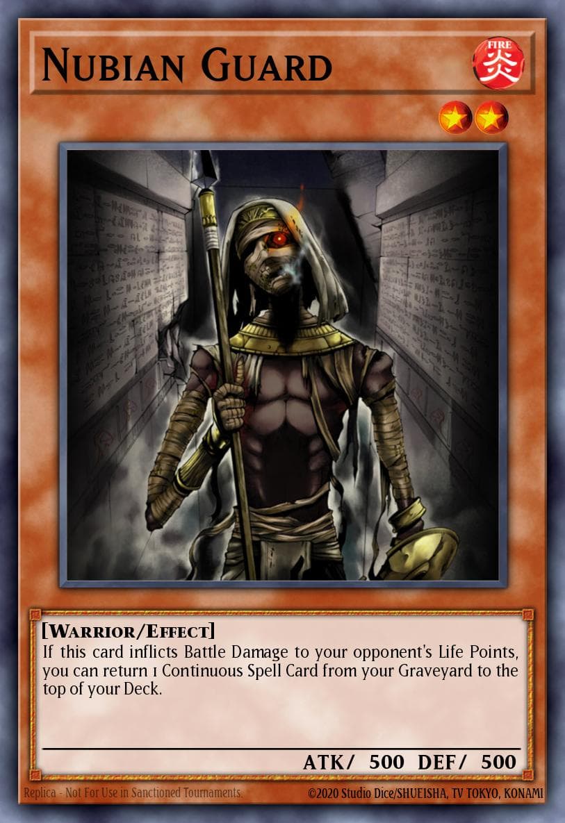 Carte Yu-Gi-Oh! Nubian Guard #066 — Ancient Sanctuary