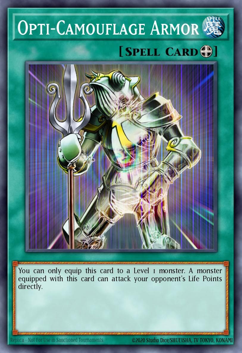 Carte Yu-Gi-Oh! Opti-Camouflage Armor #035 — Ancient Sanctuary
