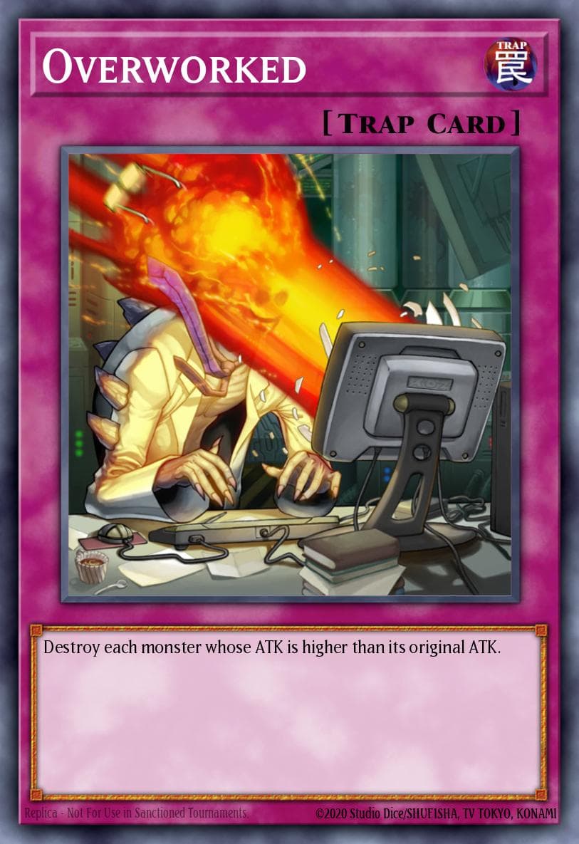 Carte Yu-Gi-Oh! Overworked #012 — Astral Pack Five