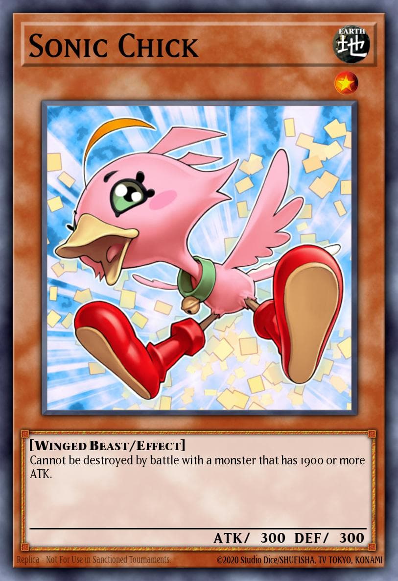 Carte Yu-Gi-Oh! Sonic Chick #017 — Starter Deck: Yu-Gi-Oh! 5D's 2009