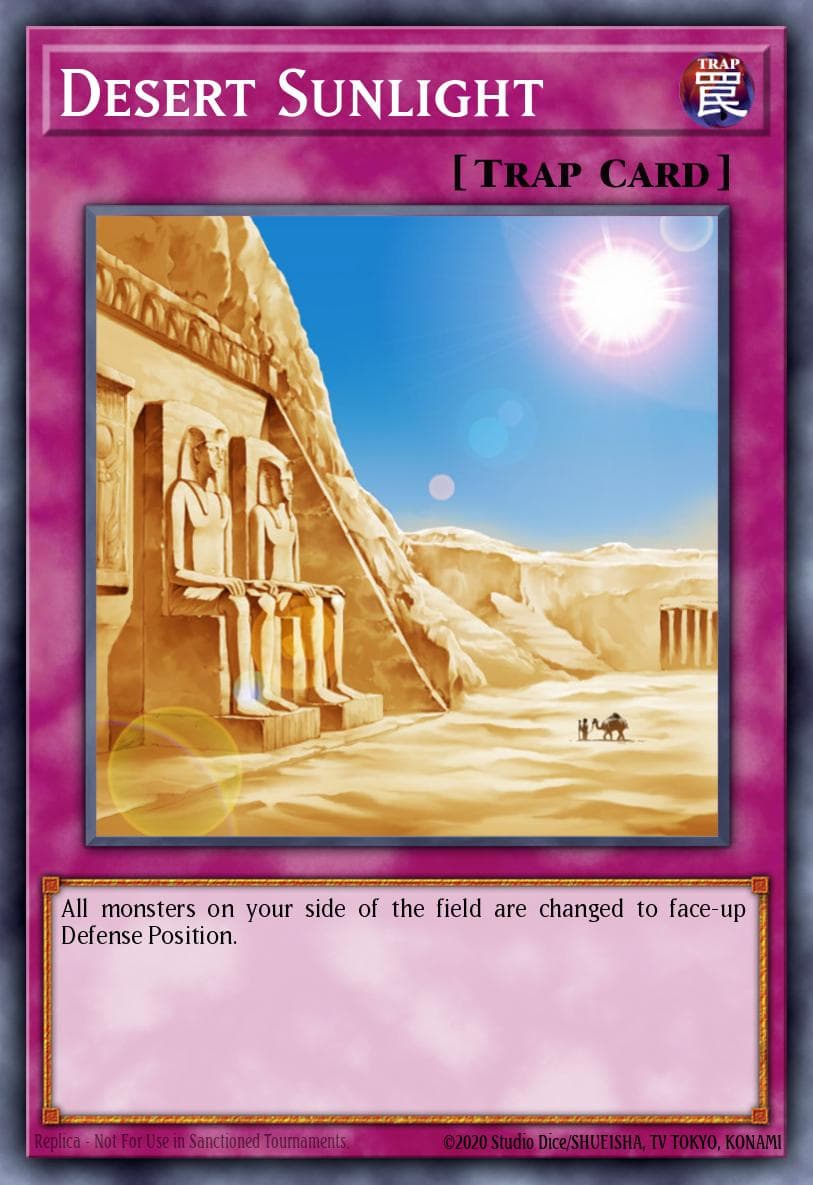 Carte Yu-Gi-Oh! Desert Sunlight #106 — Ancient Sanctuary