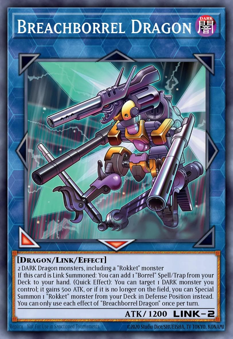 Carte Yu-Gi-Oh! Breachborrel Dragon #049 — Blazing Dominion