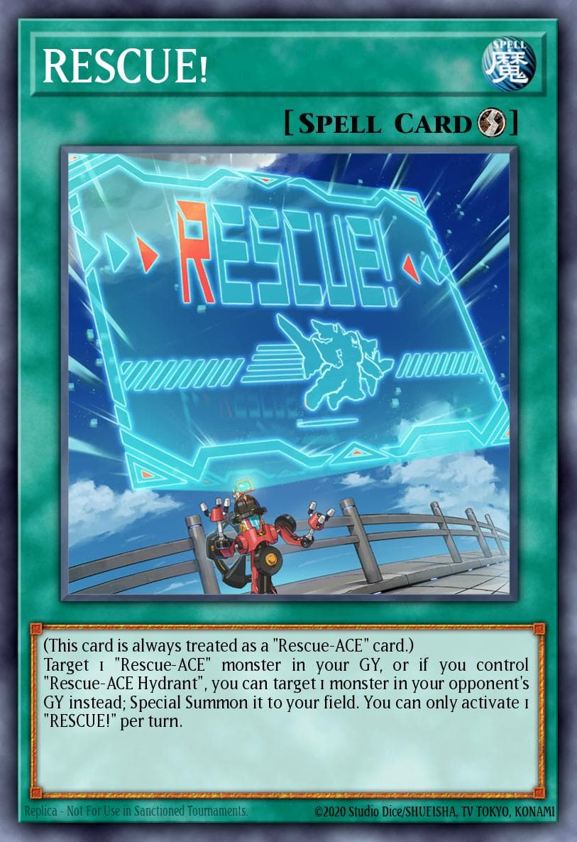 Carte Yu-Gi-Oh! RESCUE! #009 — Amazing Defenders