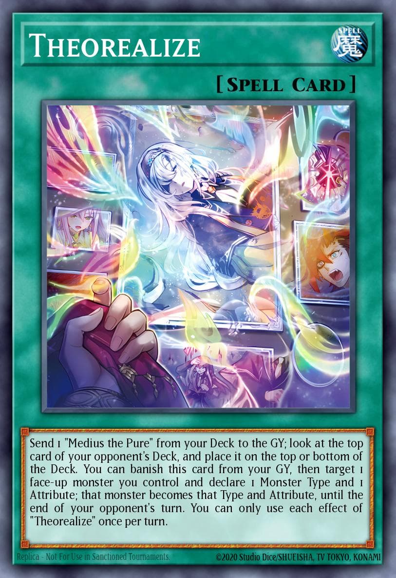 Carte Yu-Gi-Oh! Theorealize #127 — Battles of Legend: Glorious Gallery