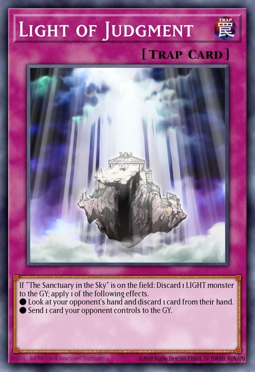 Carte Yu-Gi-Oh! Light of Judgment #048 — Ancient Sanctuary