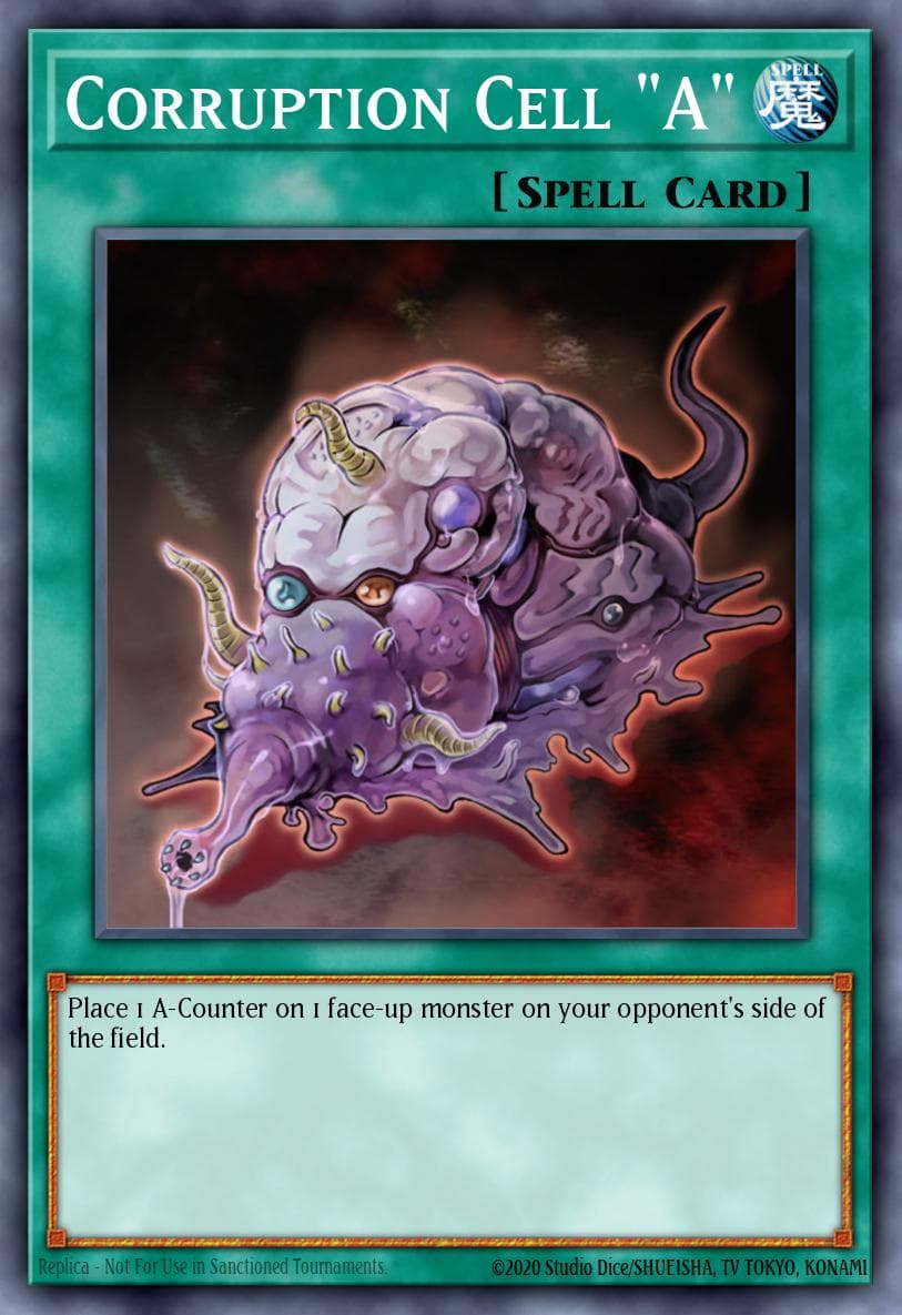 Carte Yu-Gi-Oh! Corruption Cell "A" #037 — Cyberdark Impact