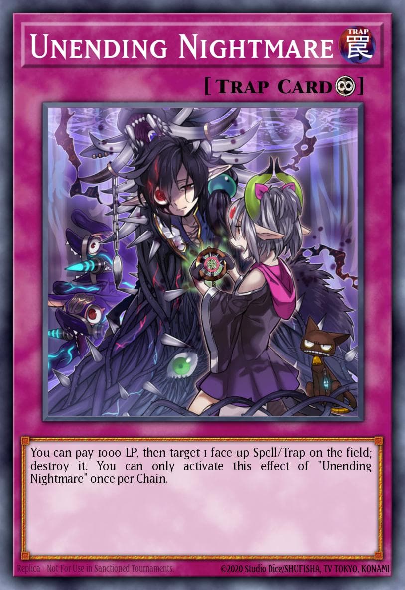 Carte Yu-Gi-Oh! Unending Nightmare #104 — Battles of Legend: Relentless Revenge