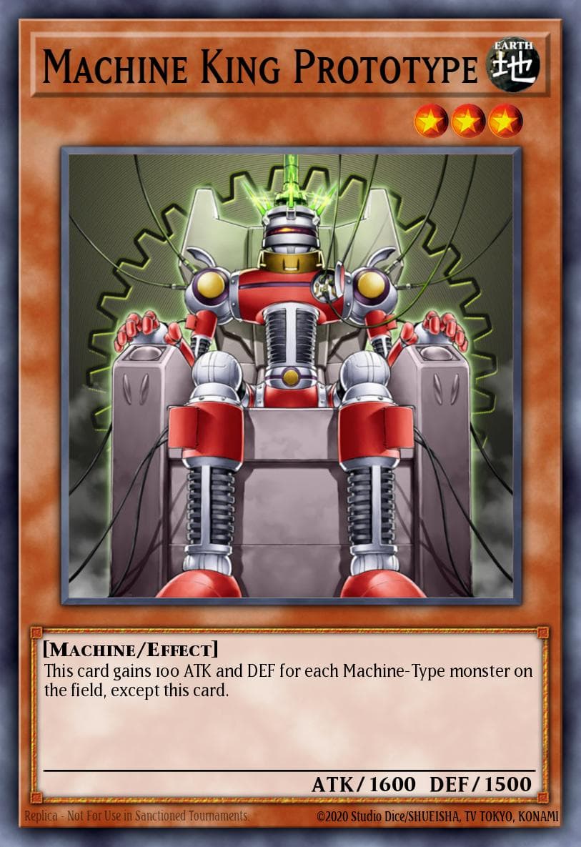 Carte Yu-Gi-Oh! Machine King Prototype #019 — Battle Pack 3: Monster League