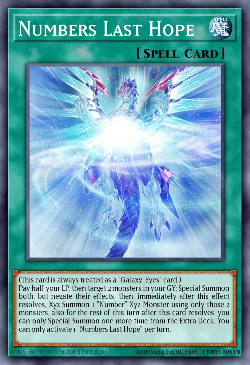 Carte Yu-Gi-Oh! Numbers Last Hope #004 — Battles of Legend: Monstrous Revenge