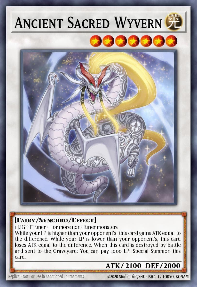 Carte Yu-Gi-Oh! Ancient Sacred Wyvern #043 — Ancient Prophecy