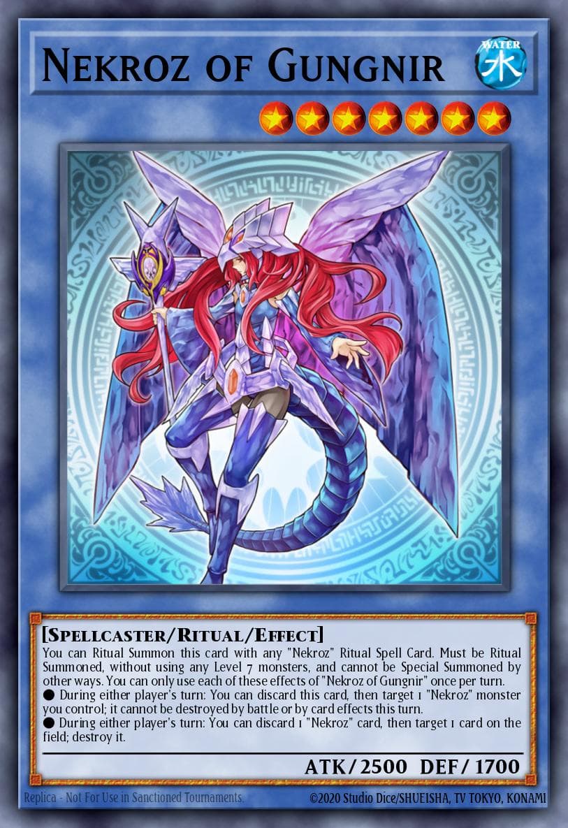 Carte Yu-Gi-Oh! Nekroz of Gungnir #077 — Battles of Legend: Armageddon
