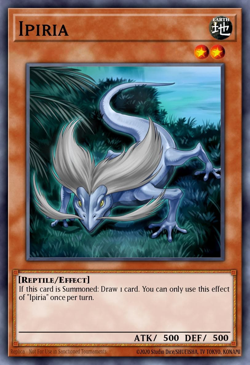 Carte Yu-Gi-Oh! Ipiria #001 — Battles of Legend: Hero's Revenge
