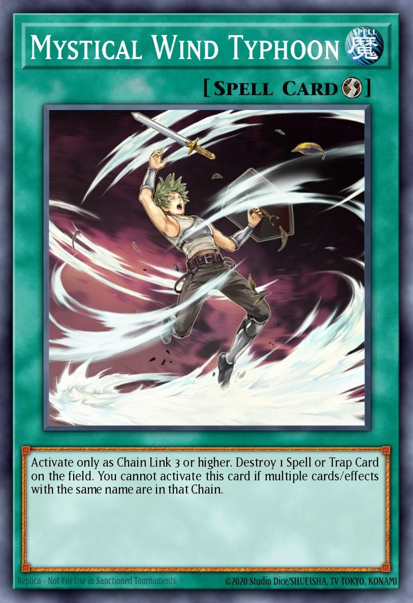 Carte Yu-Gi-Oh! Mystical Wind Typhoon #045 — Cyberdark Impact