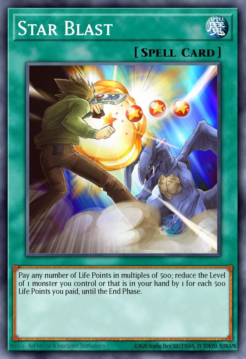 Carte Yu-Gi-Oh! Star Blast #154 — Battle Pack 2: War of the Giants