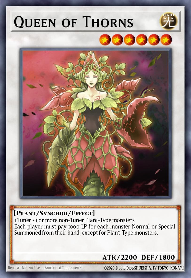 Carte Yu-Gi-Oh! Queen of Thorns #019 — Astral Pack Five