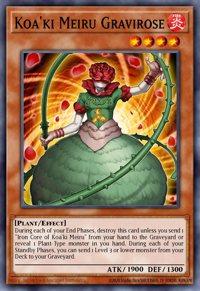 Carte Yu-Gi-Oh! Koa'ki Meiru Gravirose #083 — Ancient Prophecy
