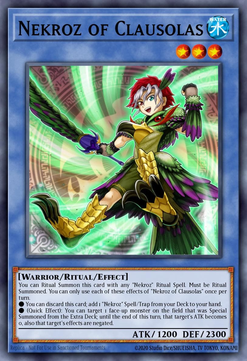 Carte Yu-Gi-Oh! Nekroz of Clausolas #131 — Battles of Legend: Monster Mayhem