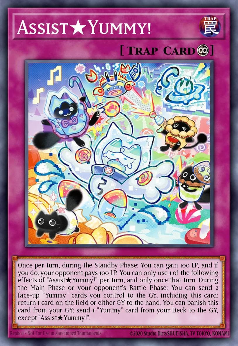 Carte Yu-Gi-Oh! Assist★Yummy! #076 — Burst Protocol