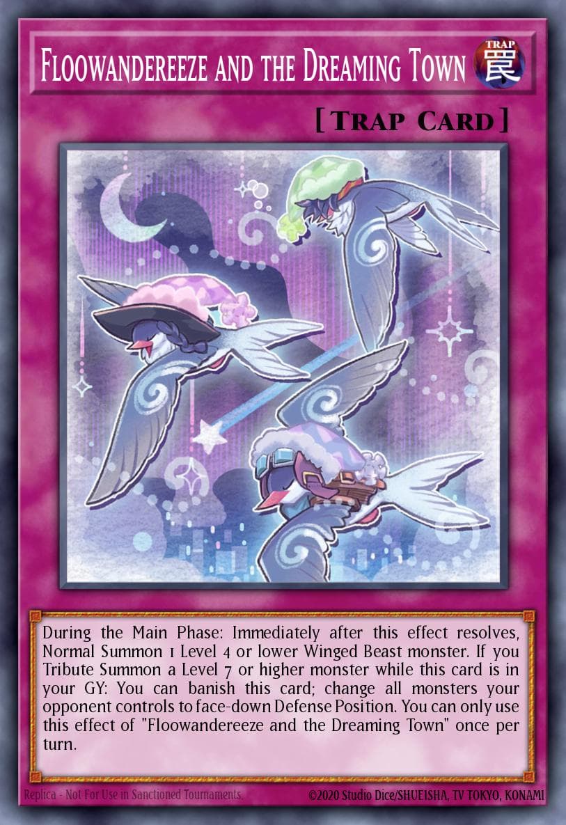 Carte Yu-Gi-Oh! Floowandereeze and the Dreaming Town #074 — Burst of Destiny