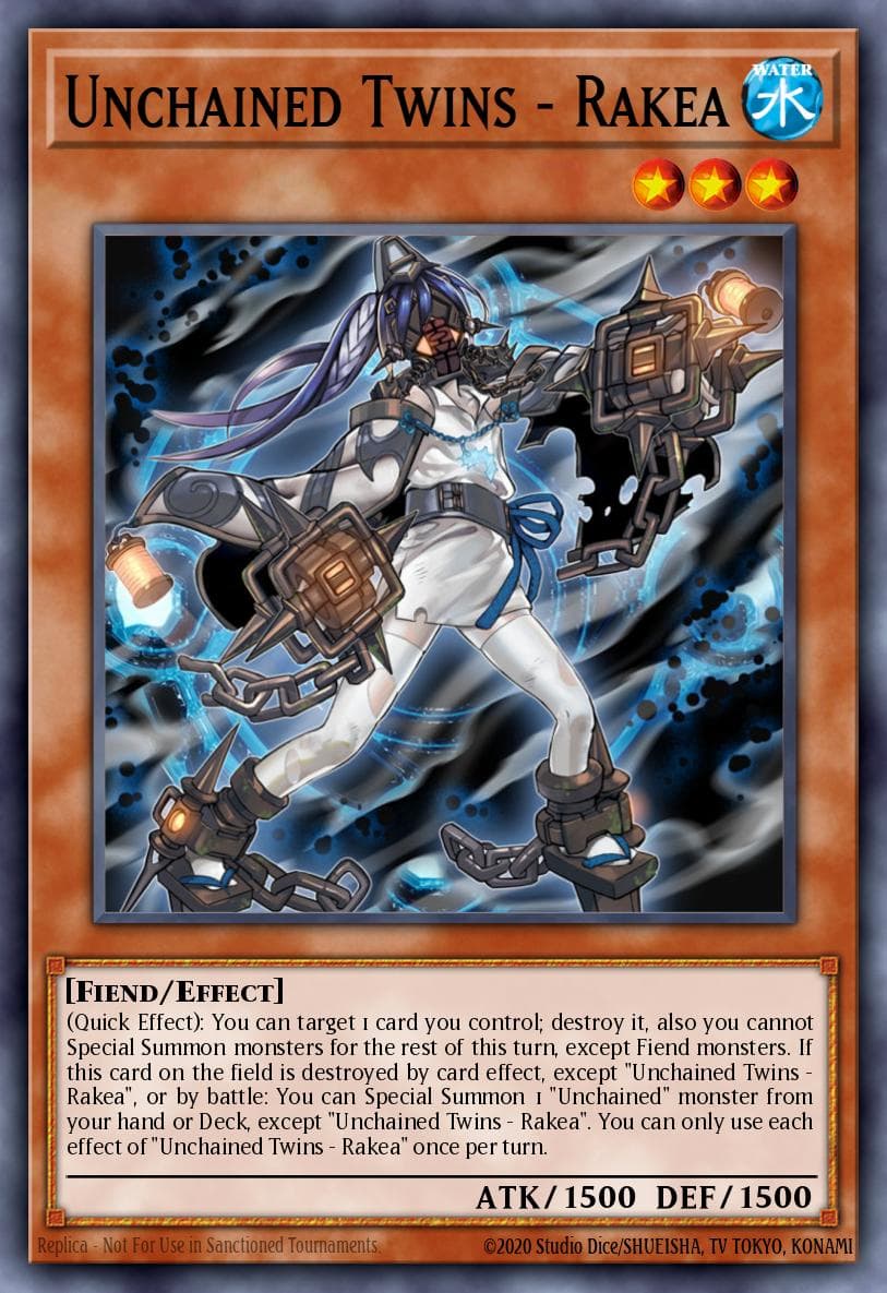 Carte Yu-Gi-Oh! Unchained Twins - Rakea #009 — Chaos Impact