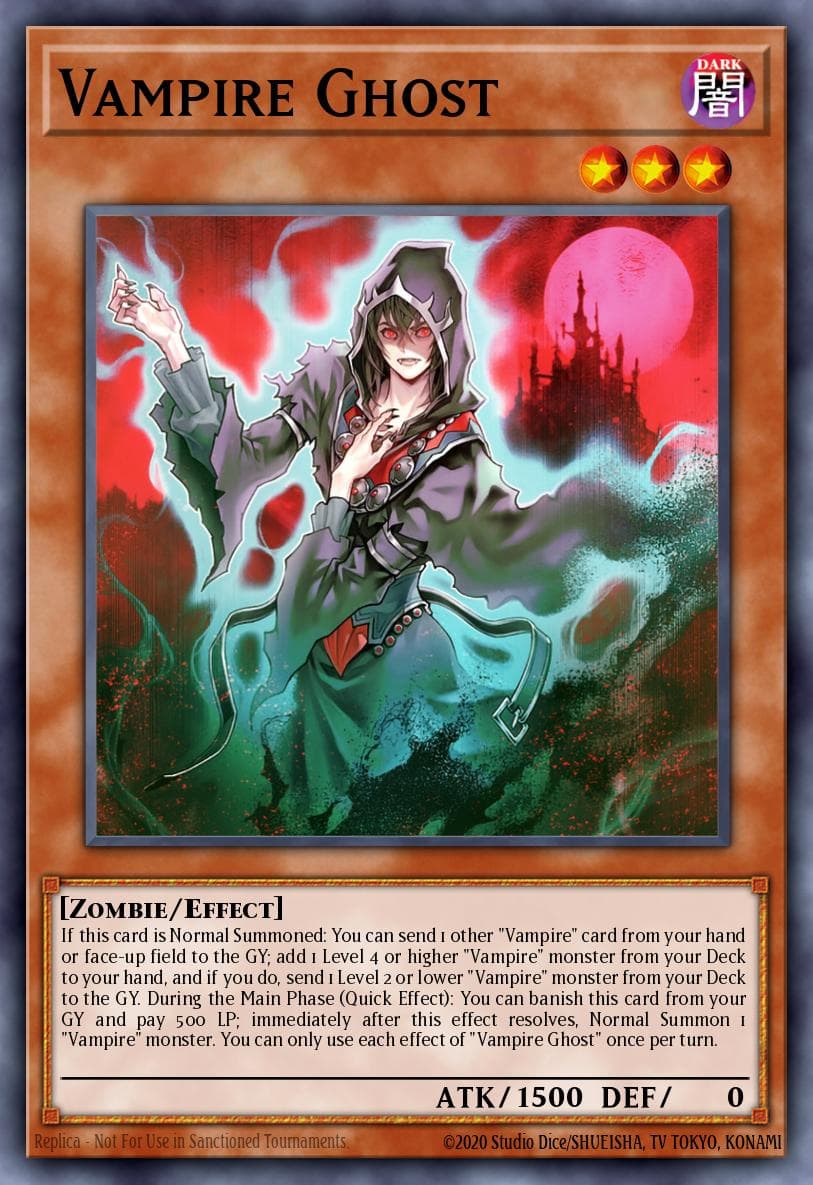 Carte Yu-Gi-Oh! Vampire Ghost #015 — Battle of Chaos
