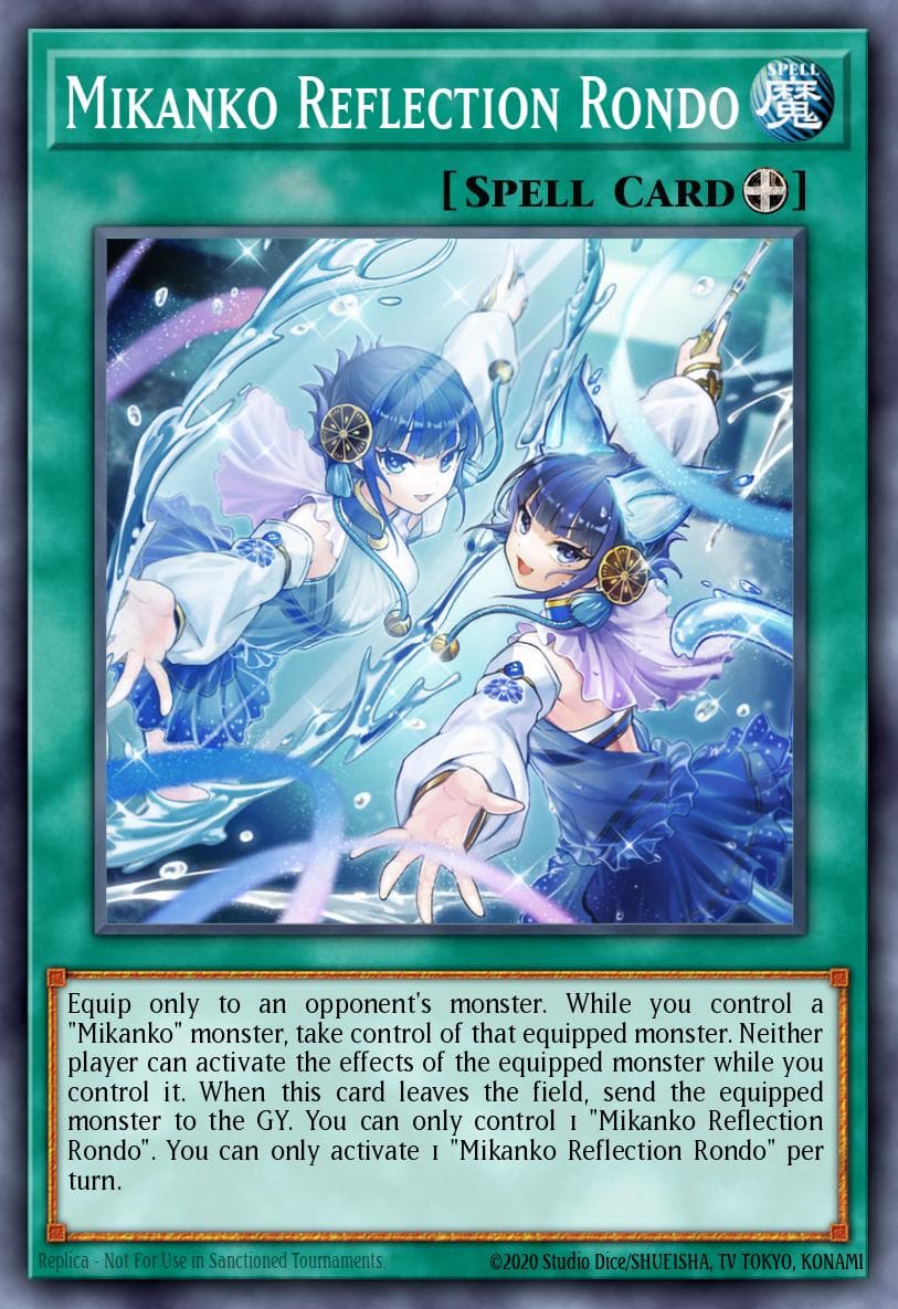 Carte Yu-Gi-Oh! Mikanko Reflection Rondo #033 — Amazing Defenders