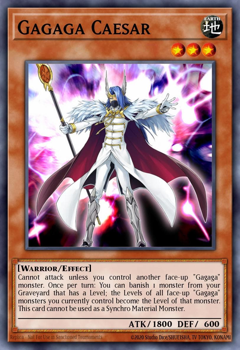 Carte Yu-Gi-Oh! Gagaga Caesar #001 — Abyss Rising