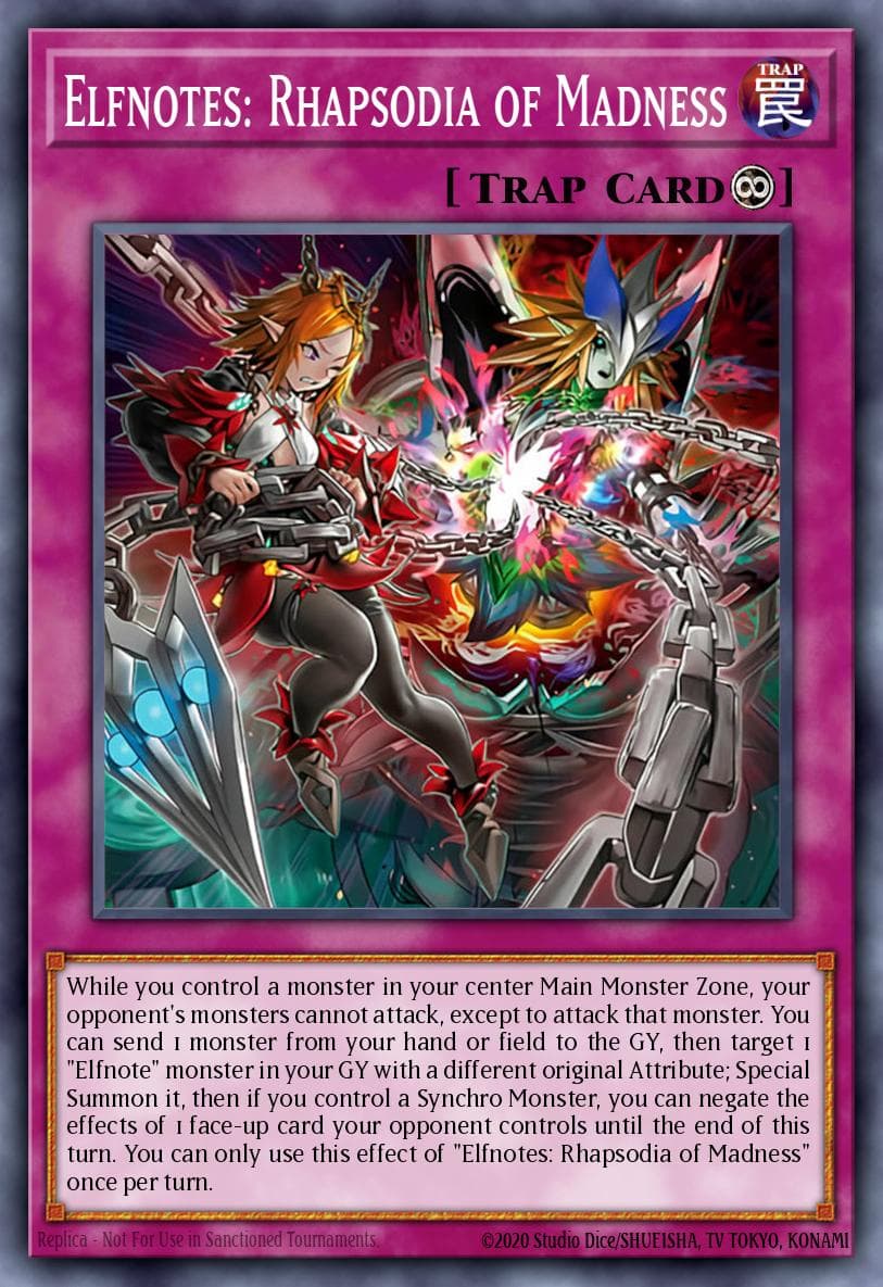 Carte Yu-Gi-Oh! Elfnotes: Rhapsodia of Madness #072 — Burst Protocol