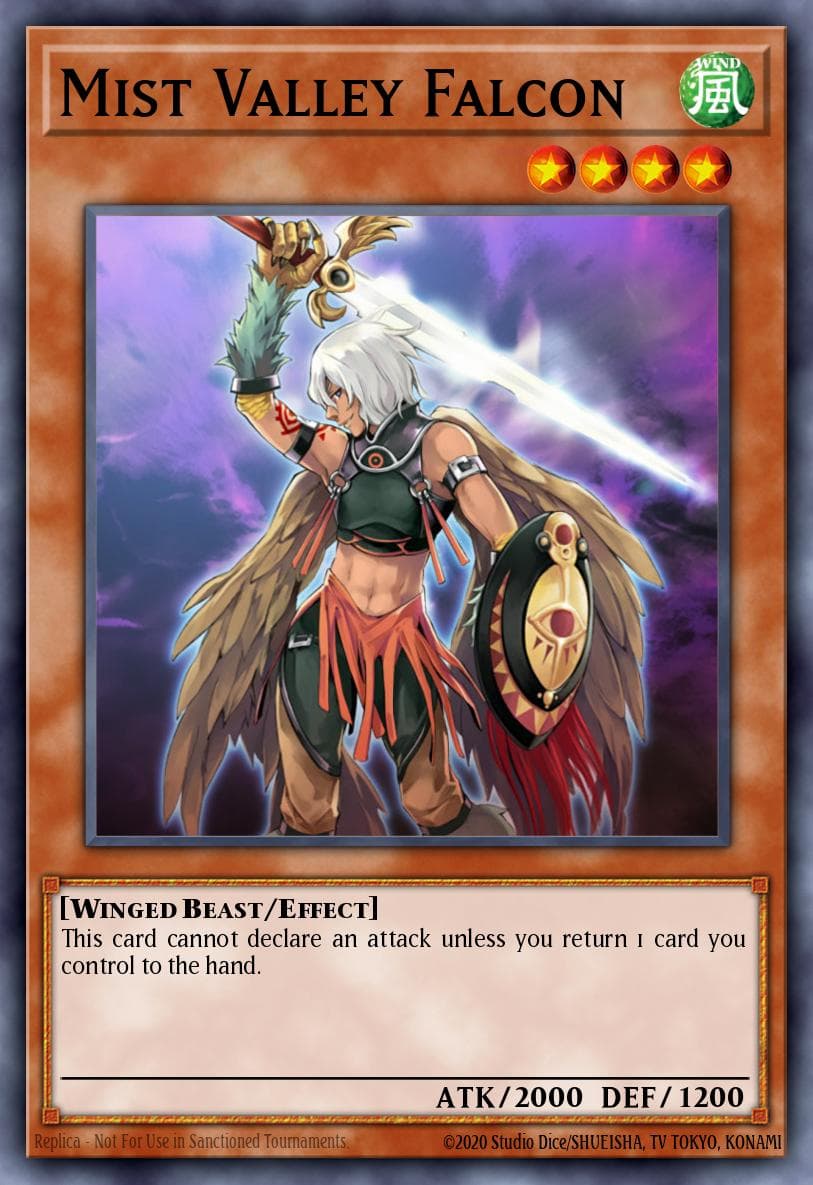 Carte Yu-Gi-Oh! Mist Valley Falcon #074 — Battle Pack 3: Monster League